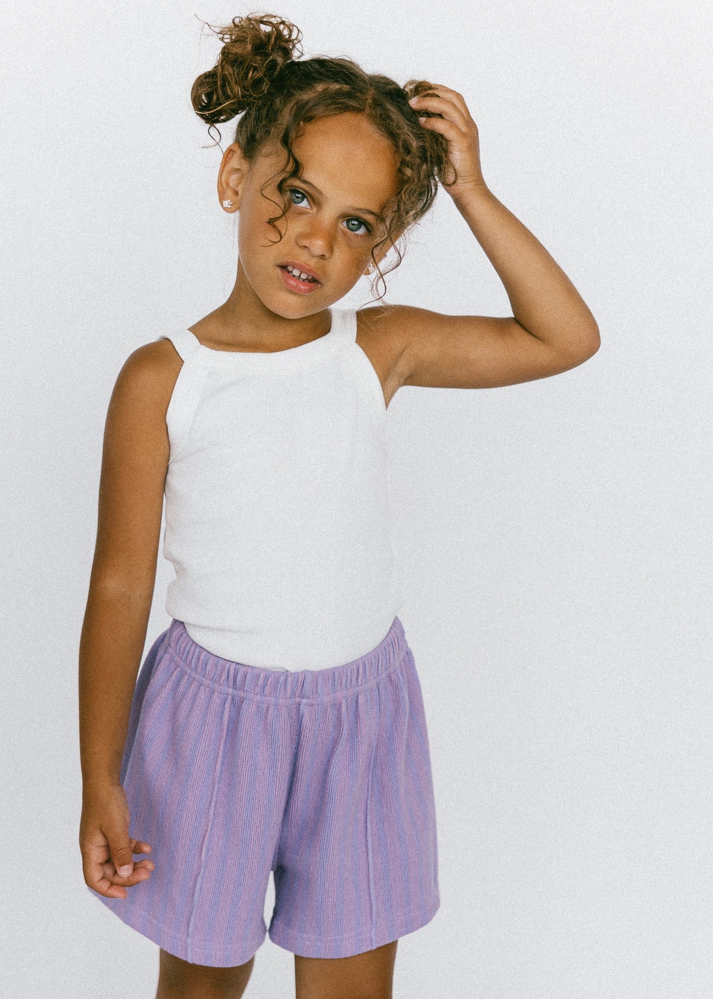 Terry Shorts- Lavender