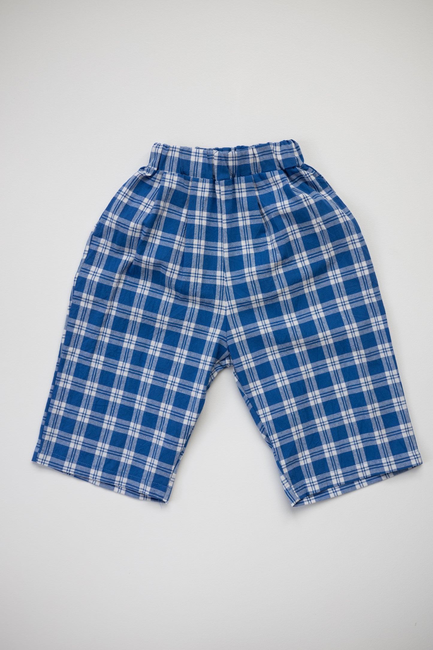 Plaid Pants- Blue