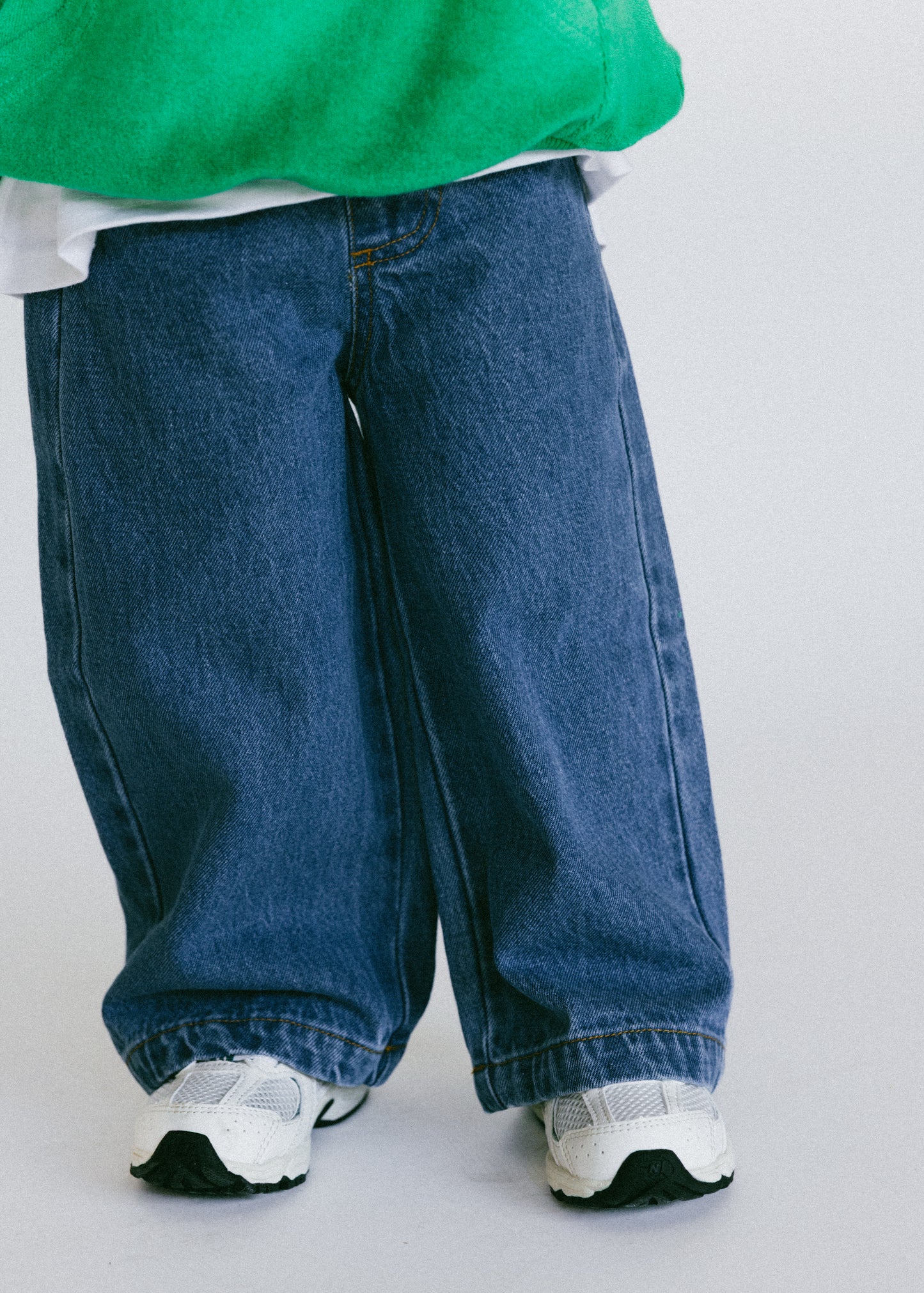 Wide Leg Denim- Medium Wash