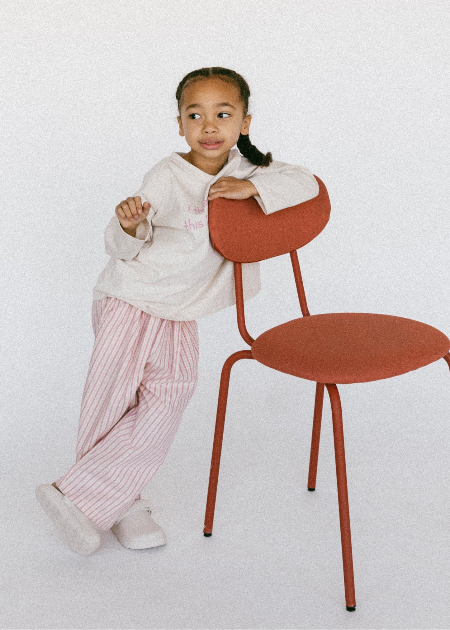 Classic Stripe Pant- Pink