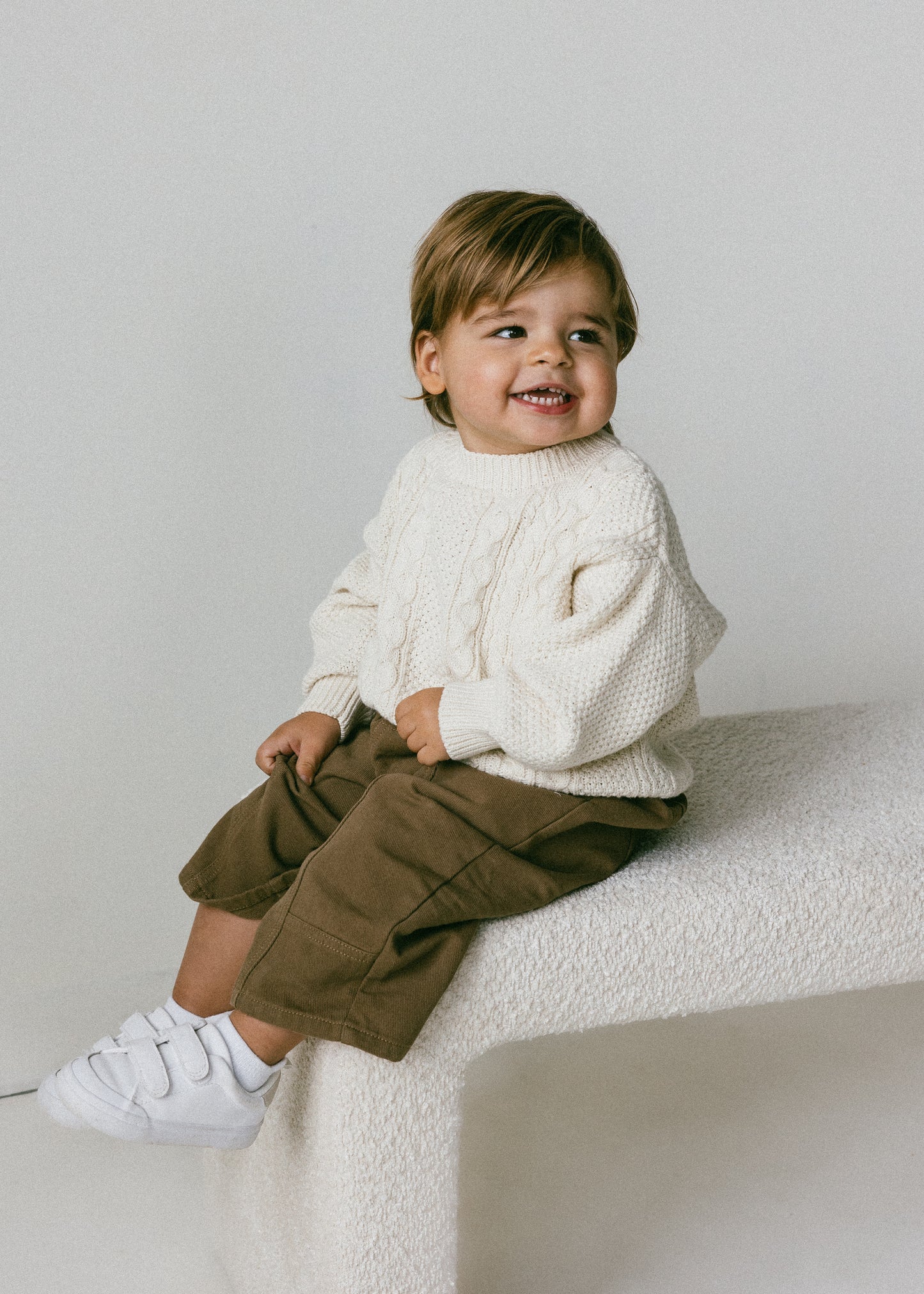 Cable Knit- Cream