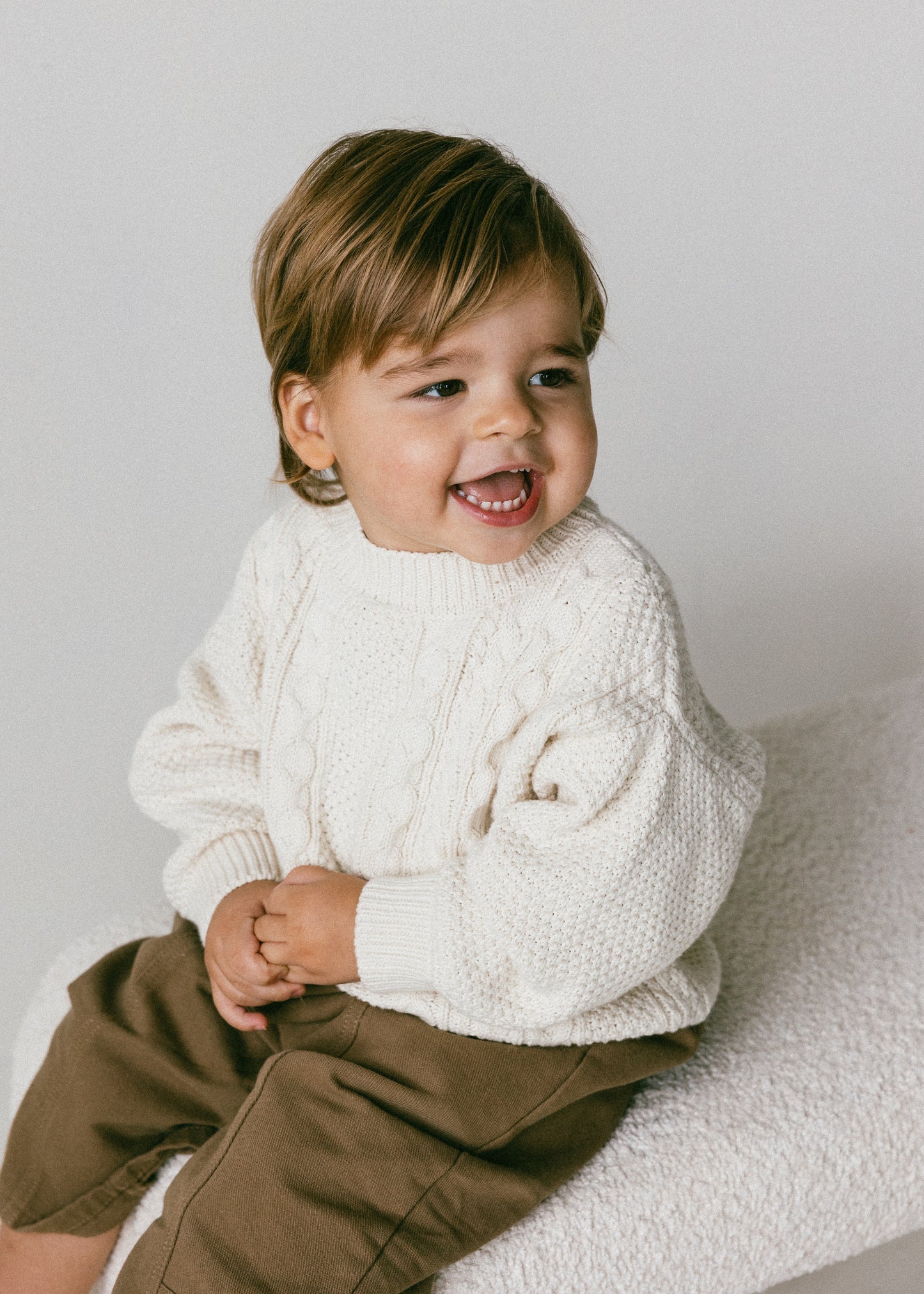 Cable Knit- Cream