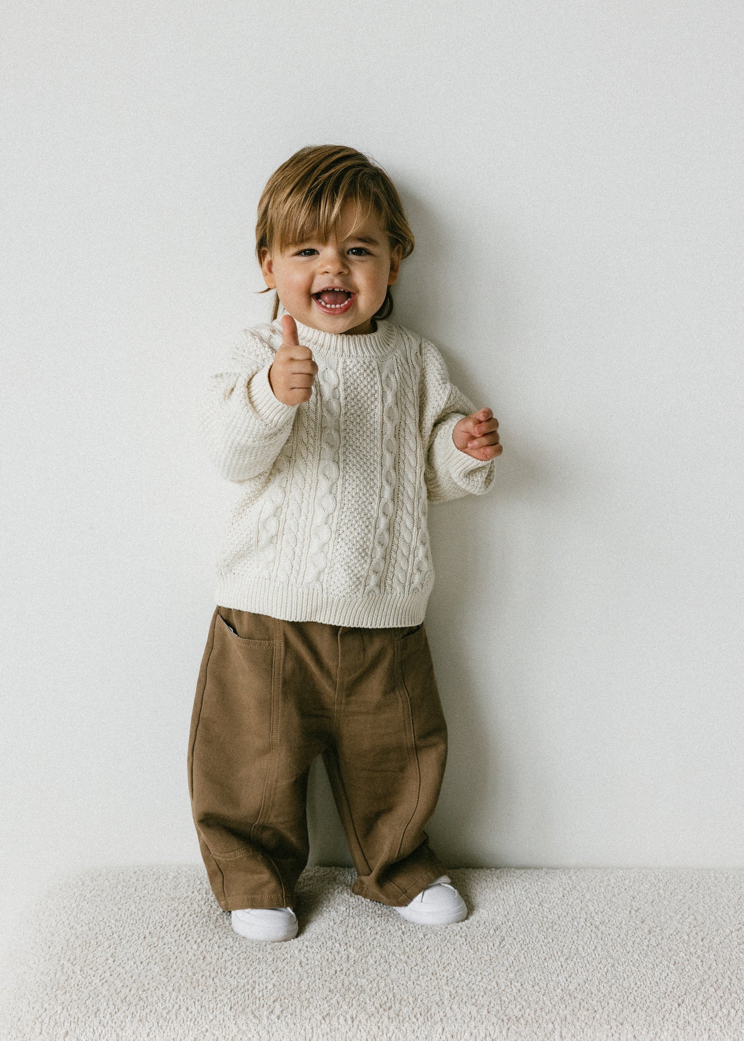 Cable Knit- Cream
