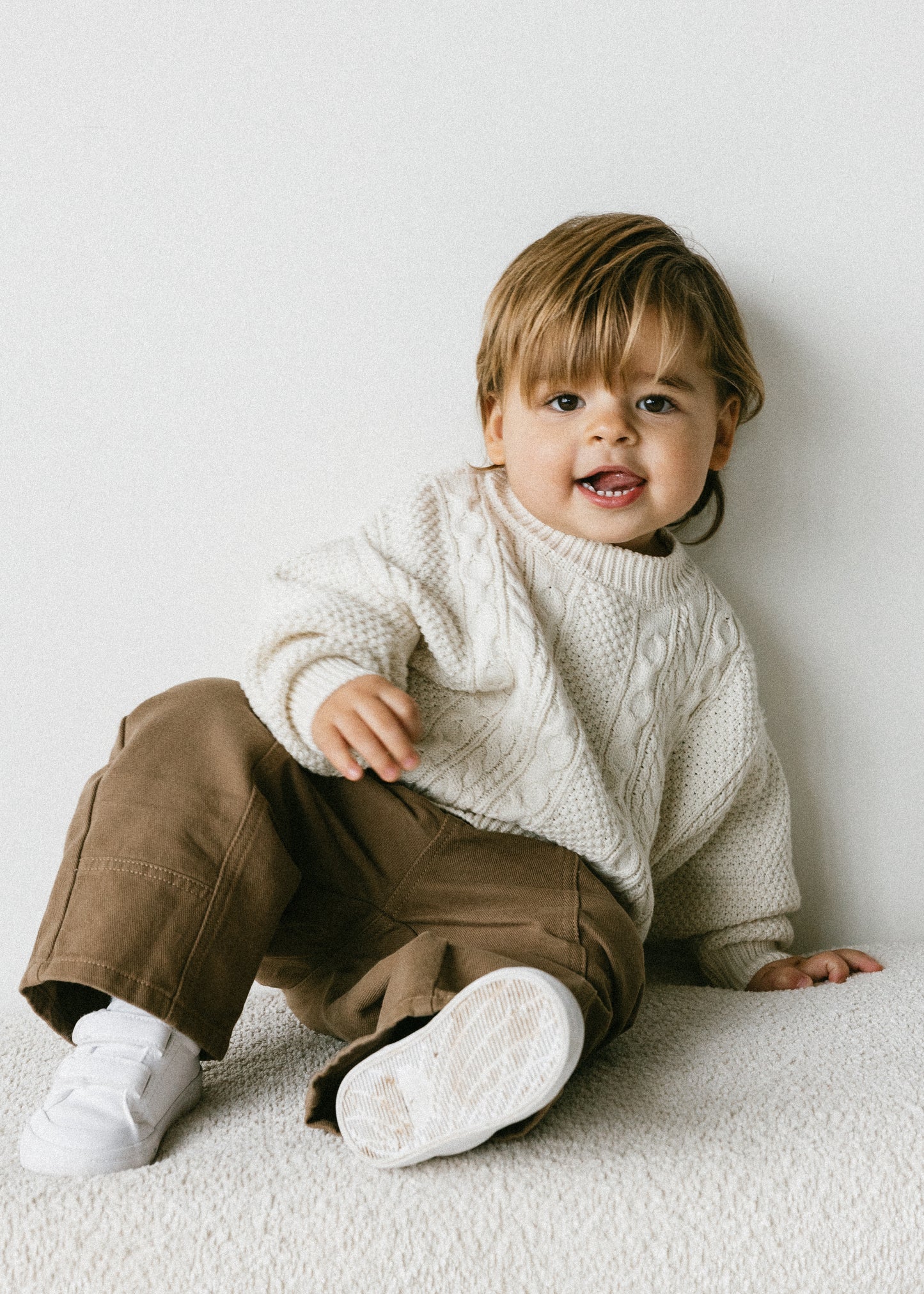 Cable Knit- Cream