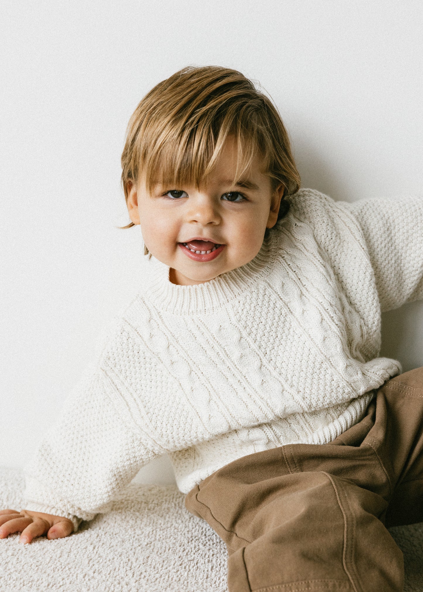 Cable Knit- Cream
