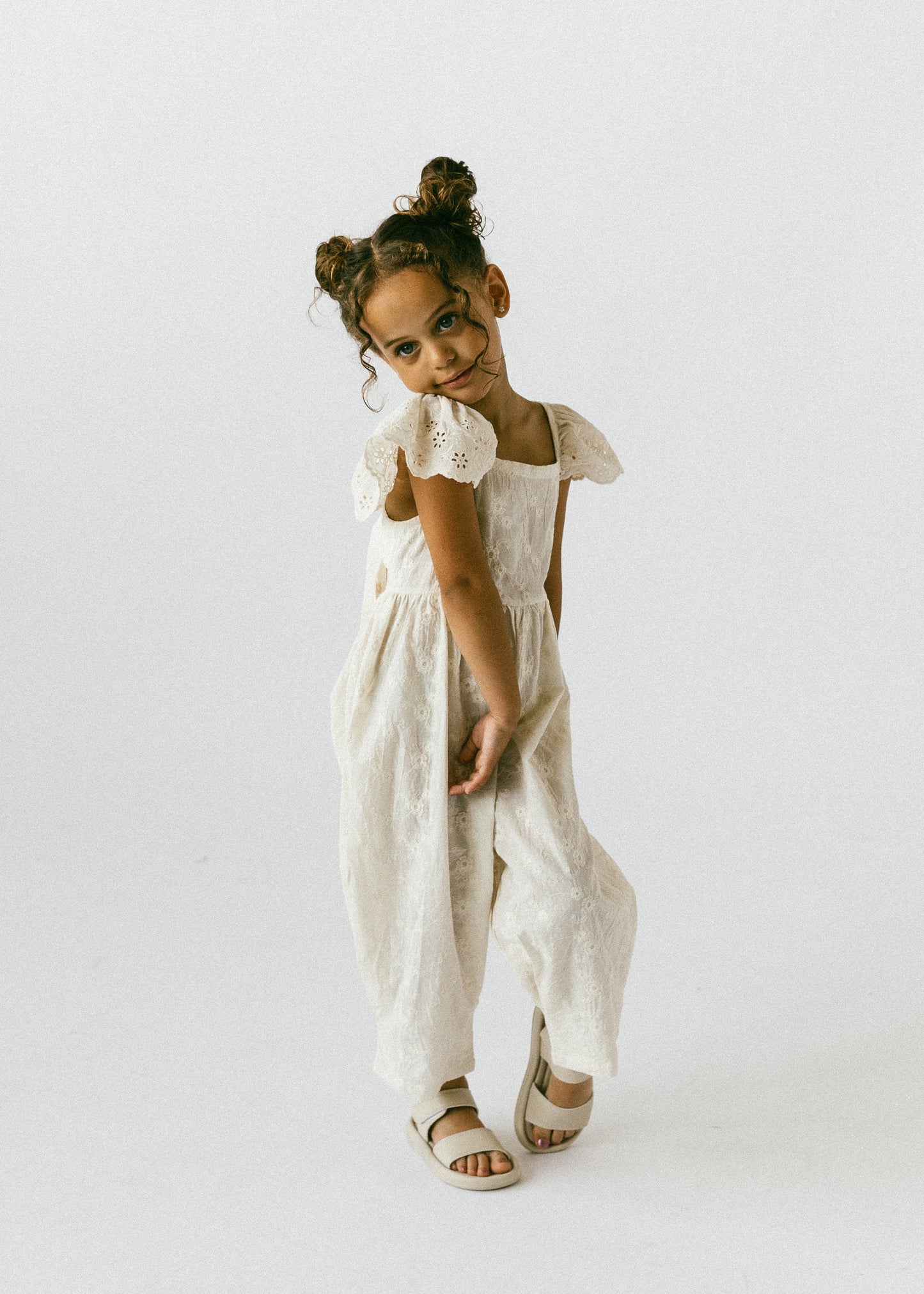 Eyelet Jumpsuit