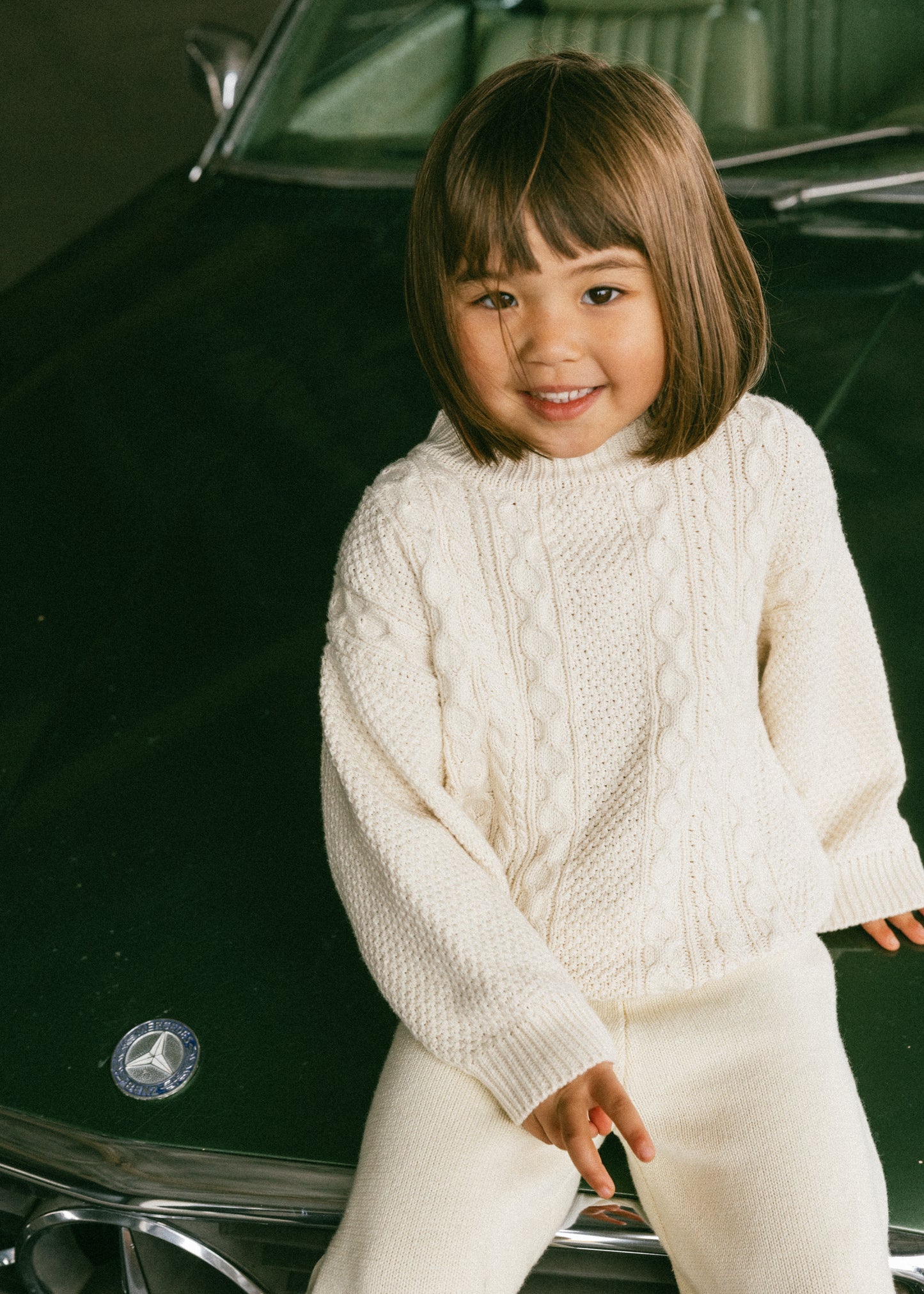 Cable Knit- Cream