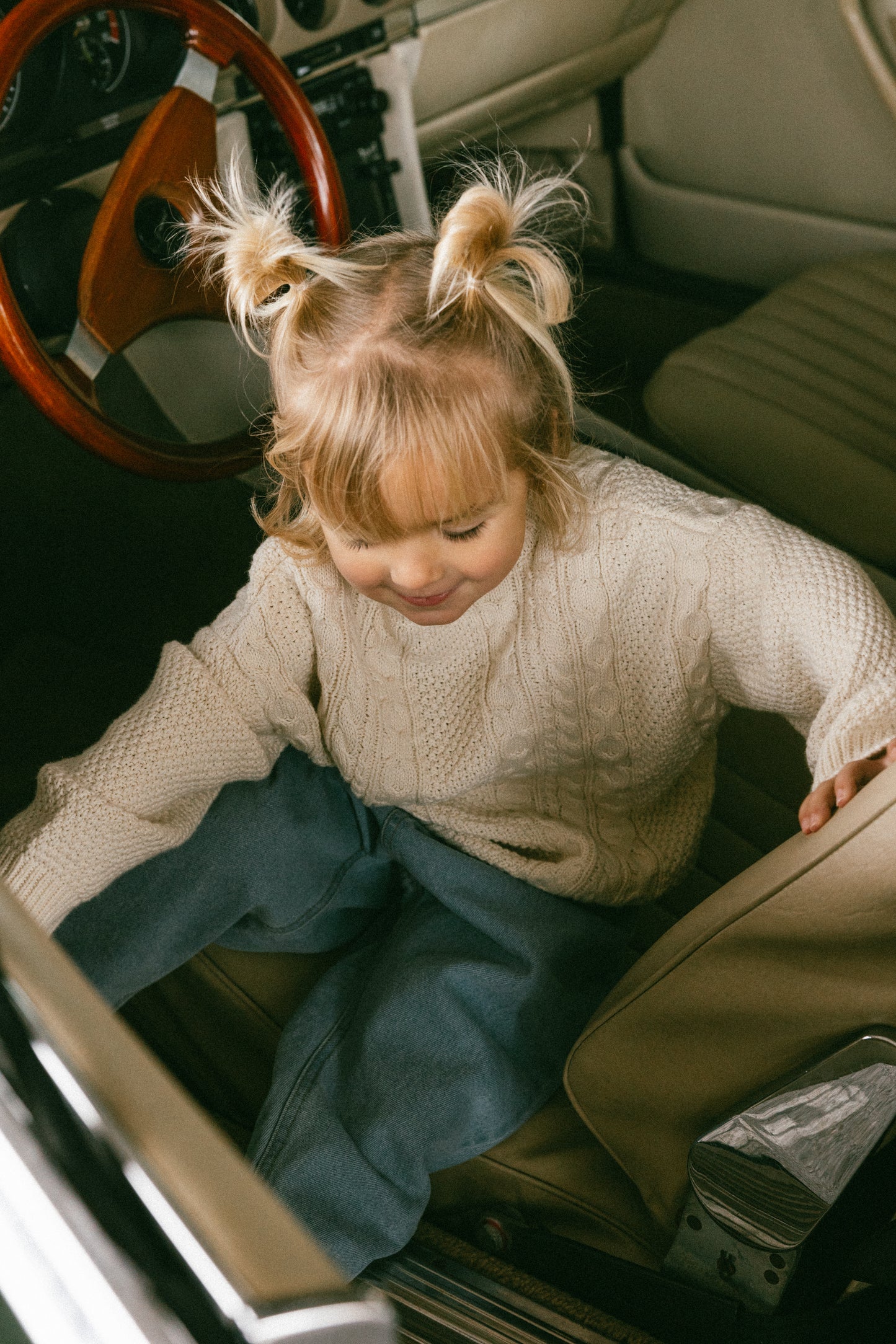 Cable Knit- Cream