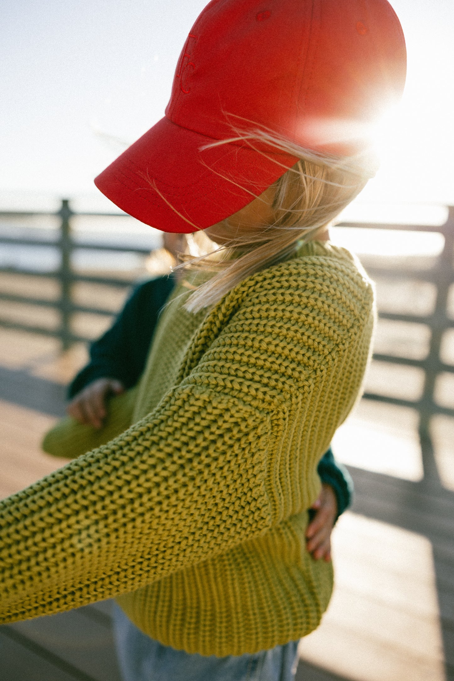 Chunky Knit- Warm Pear
