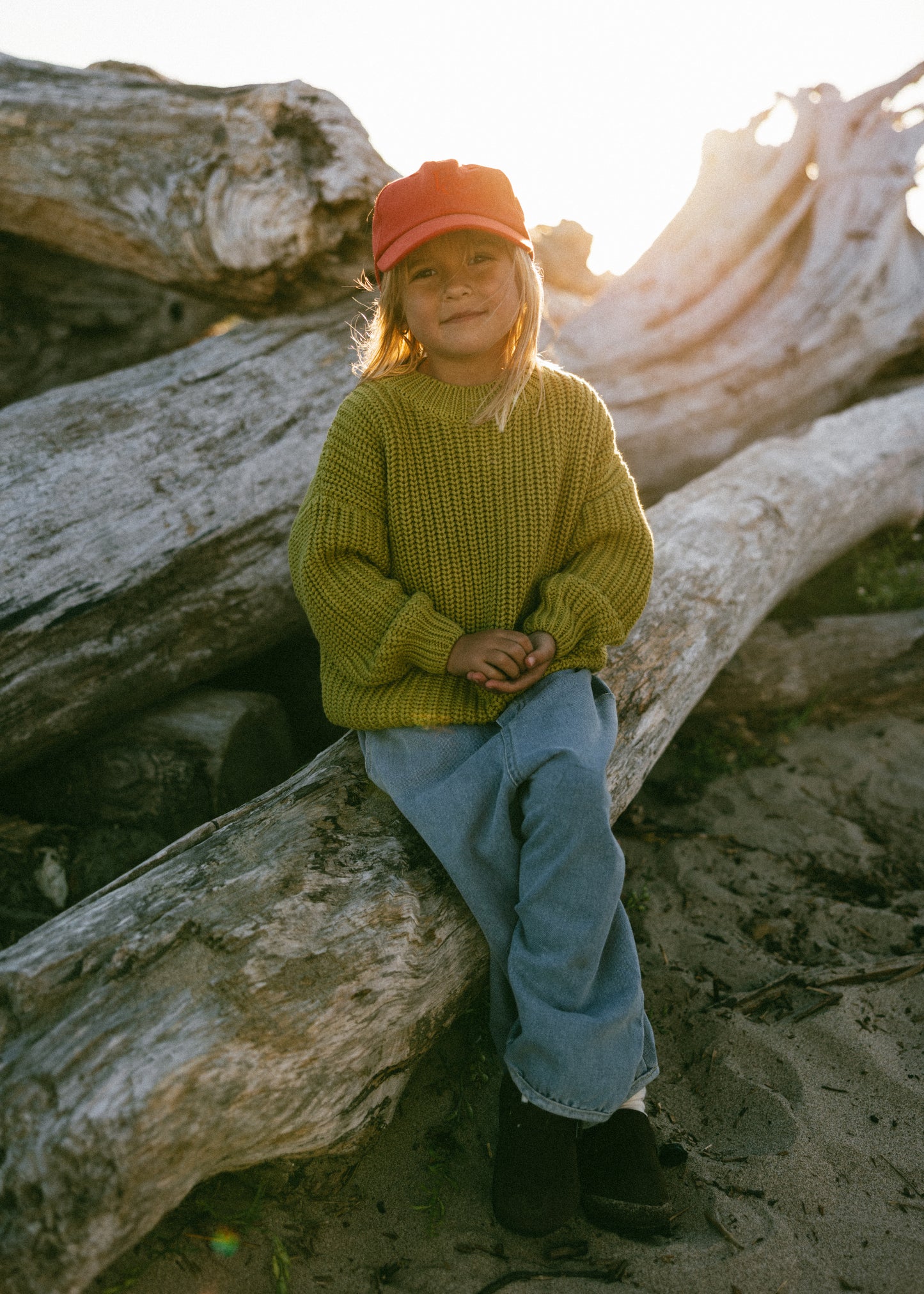 Chunky Knit- Warm Pear