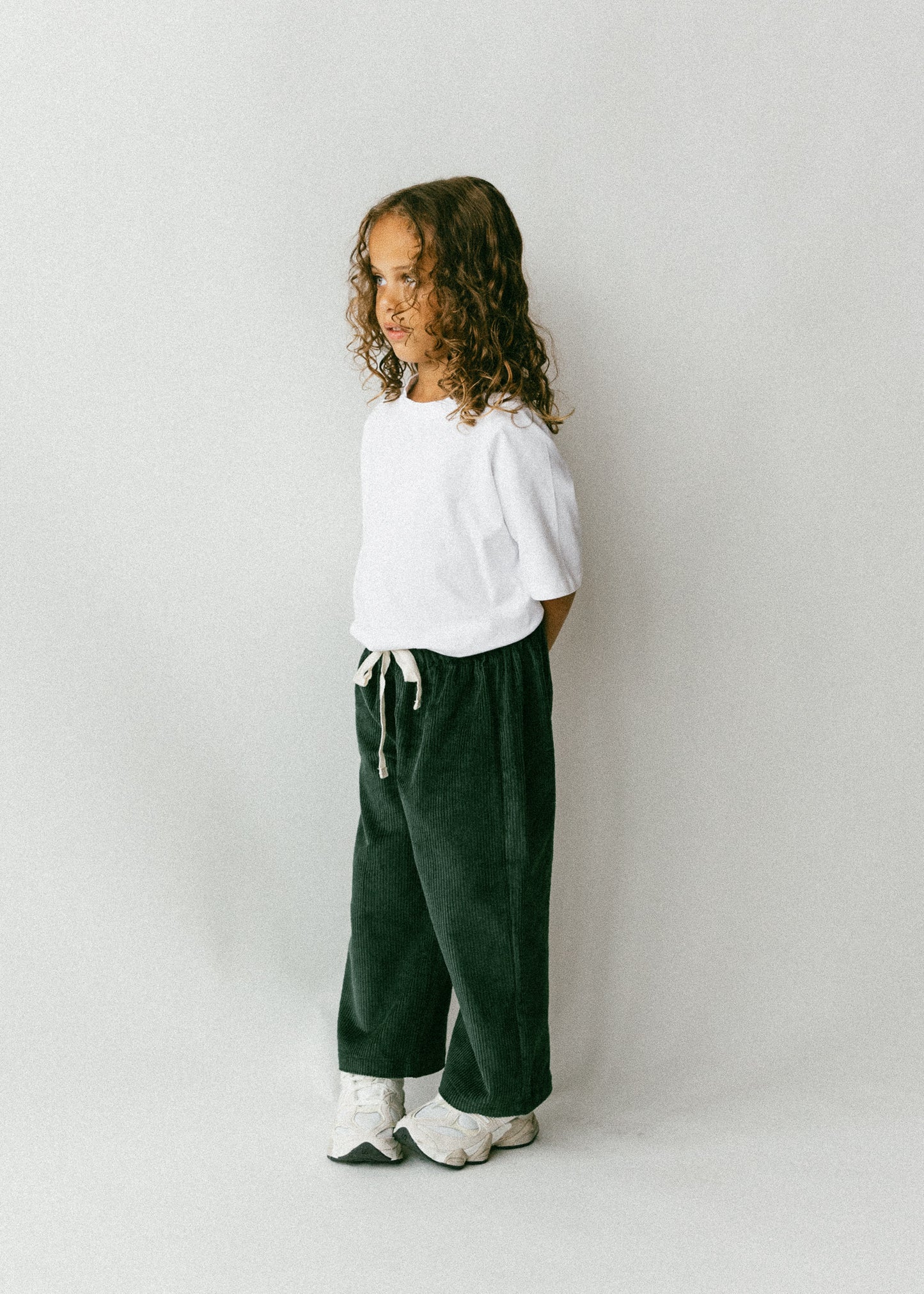 Cord Pants- Evergreen