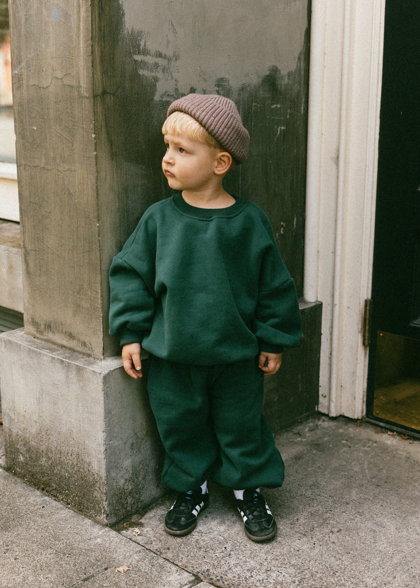 Green tracksuit toddler hotsell