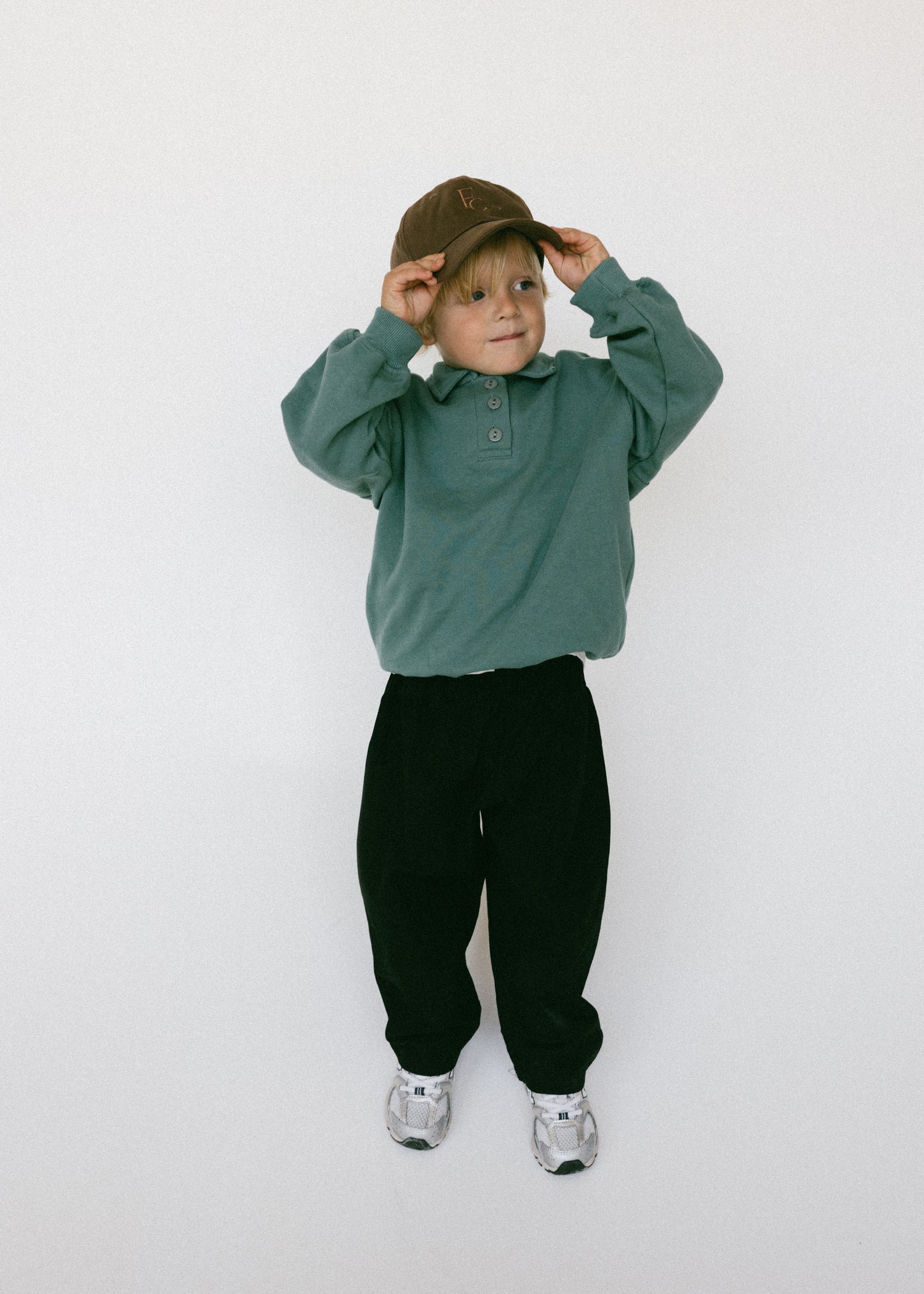 Polo Sweater- Sea Foam Green