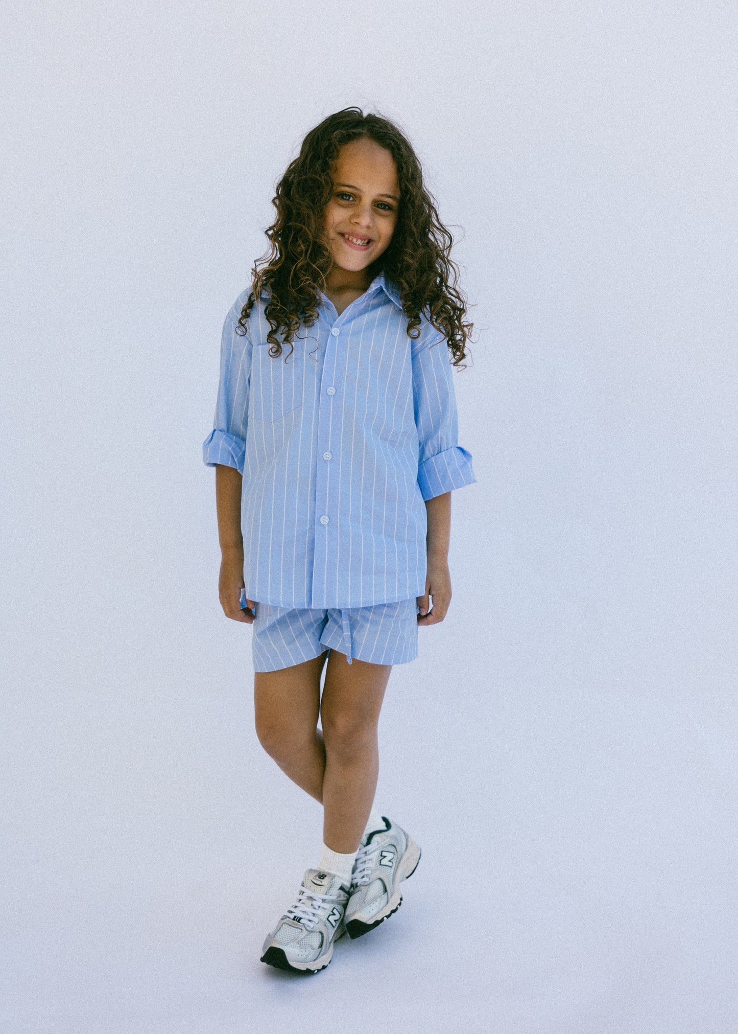 Poplin Cotton Set- Light Blue