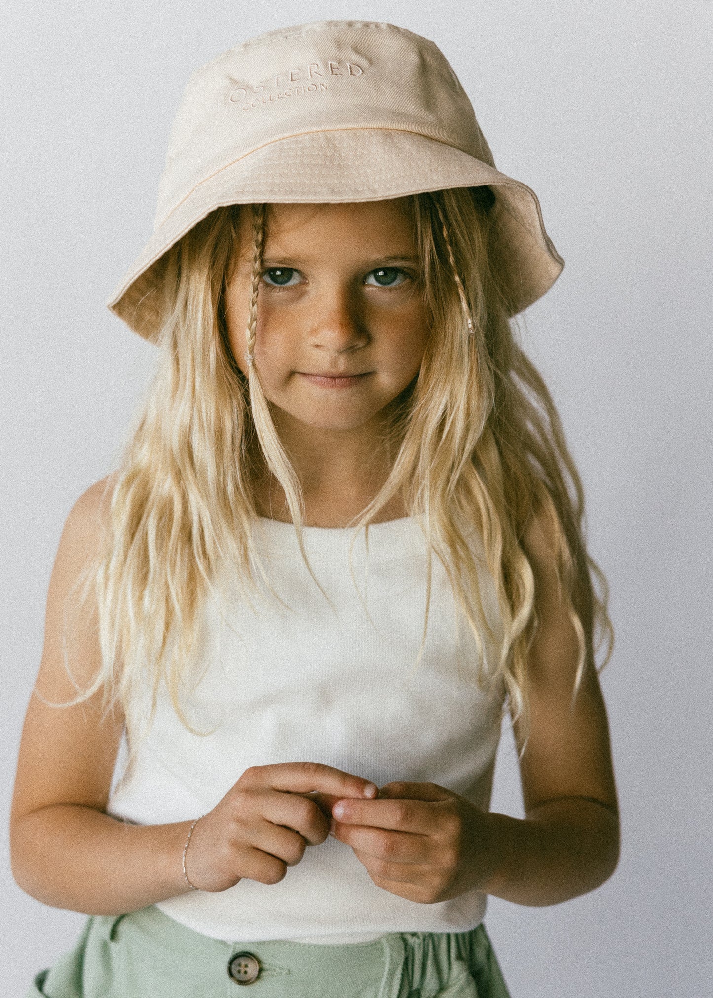 Bucket Hat- Ivory