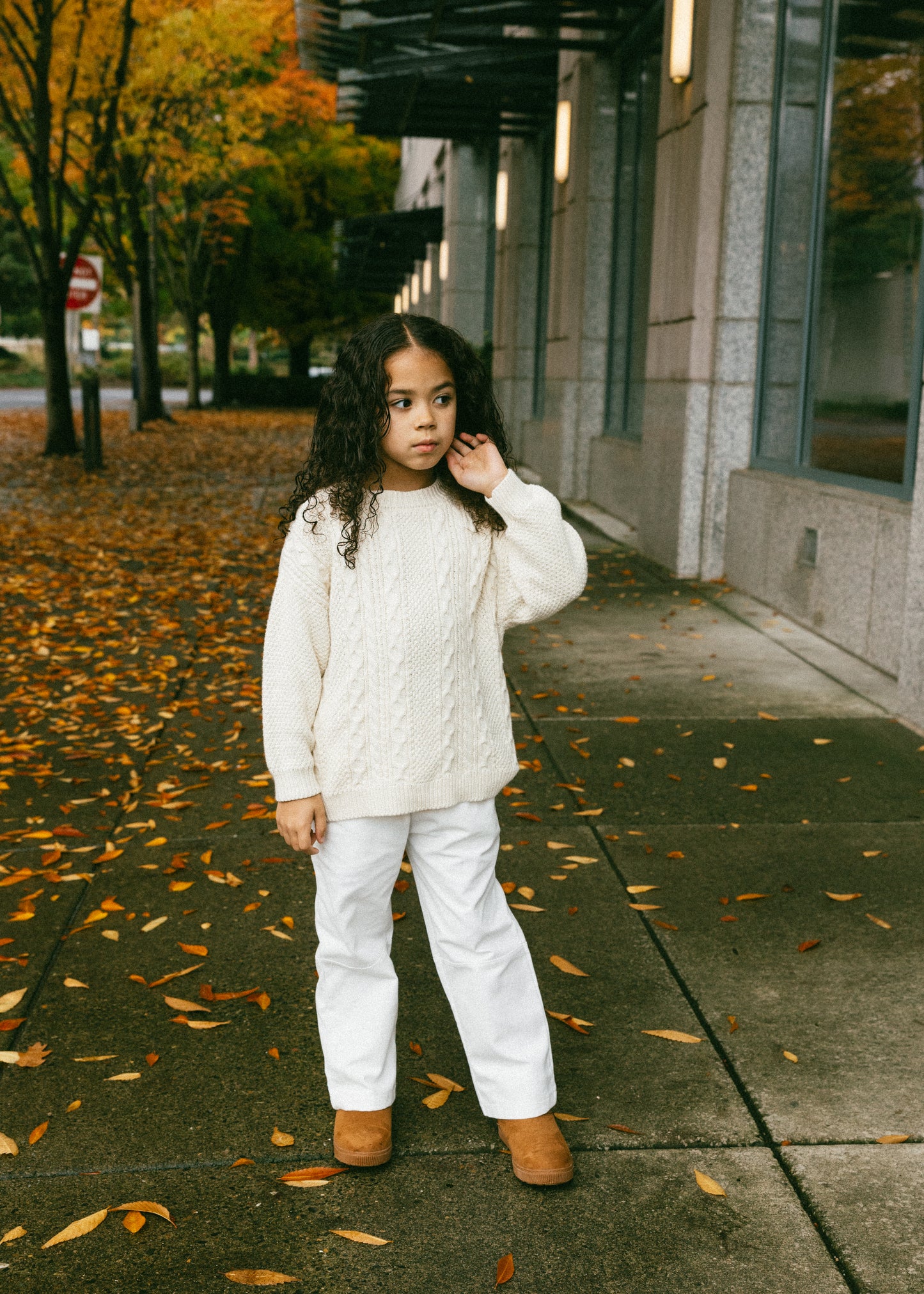 Cable Knit- Cream