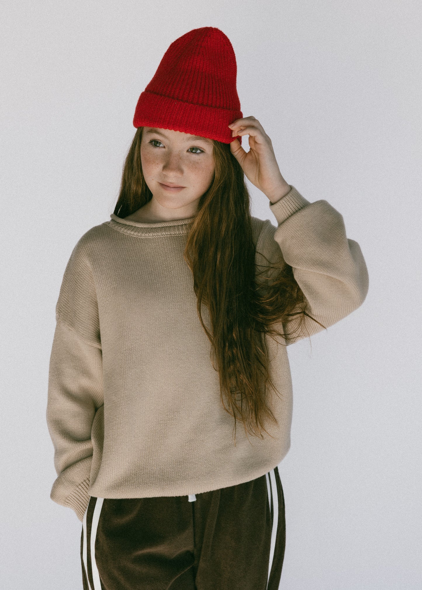 Rollneck Knit- Oatmeal