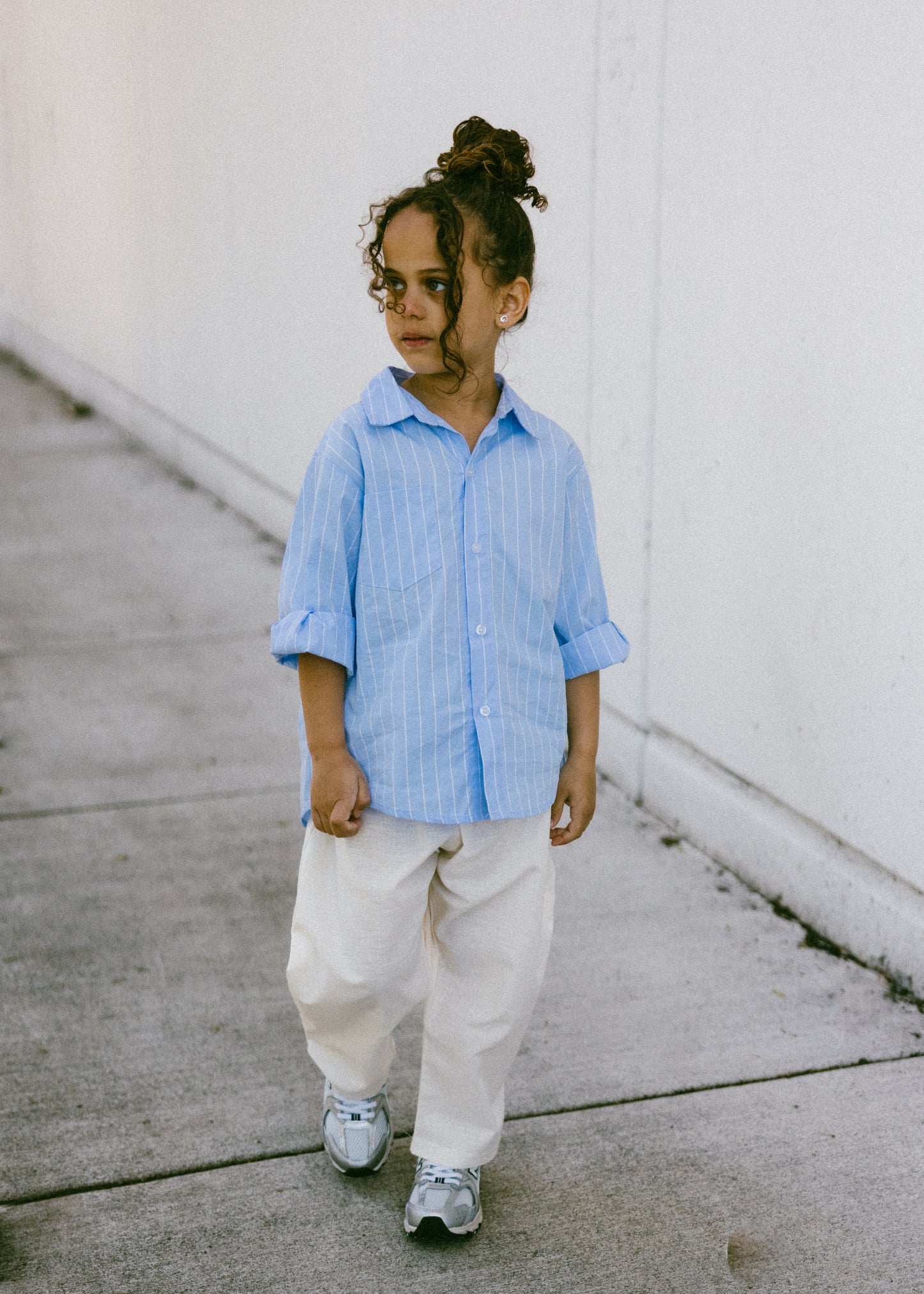 Tapered Linen Pants- Ivory