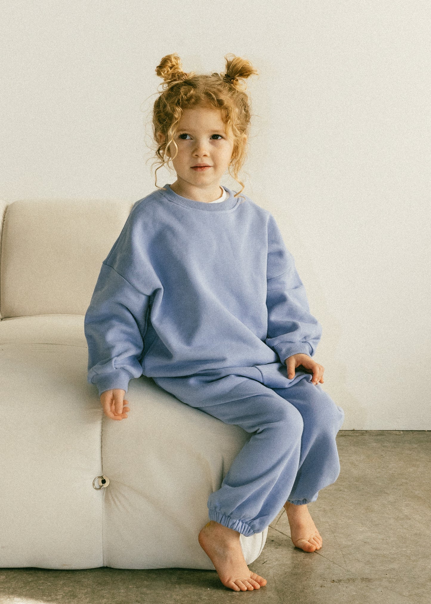 Comfort Crewneck- Blue Bell