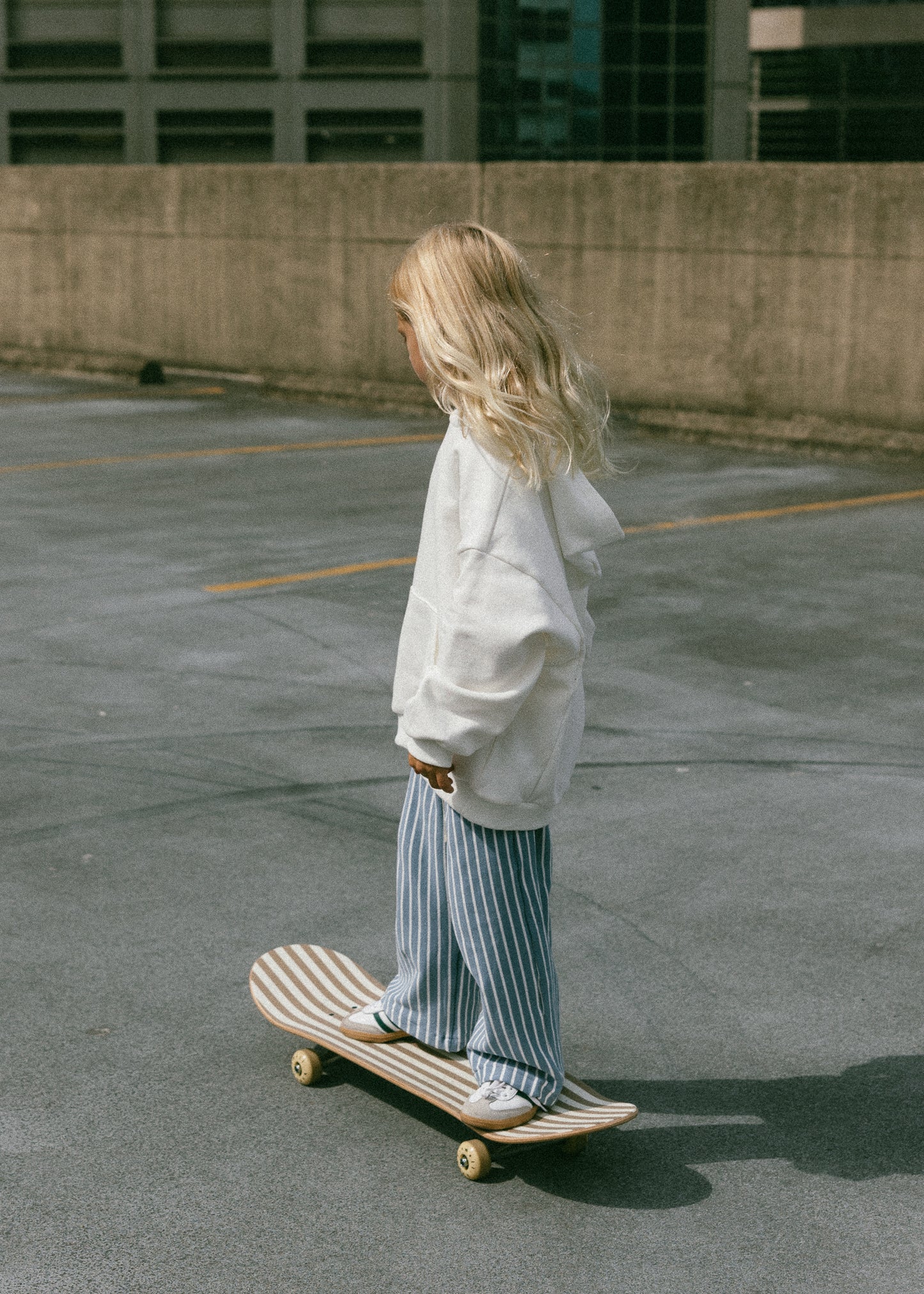 Stripe Pants- Blue & White