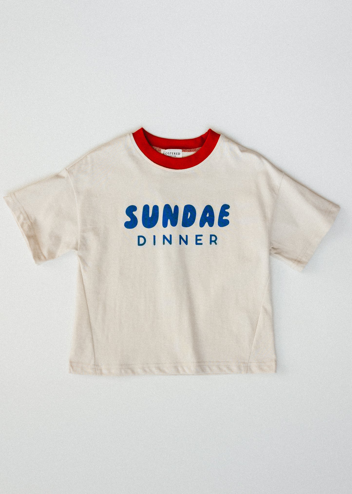 Oversized Graphic Tee- Sundae Dinner