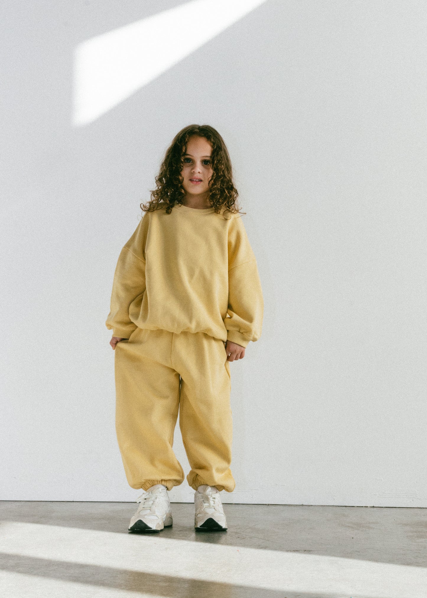 Comfort Crewneck- Vintage Yellow
