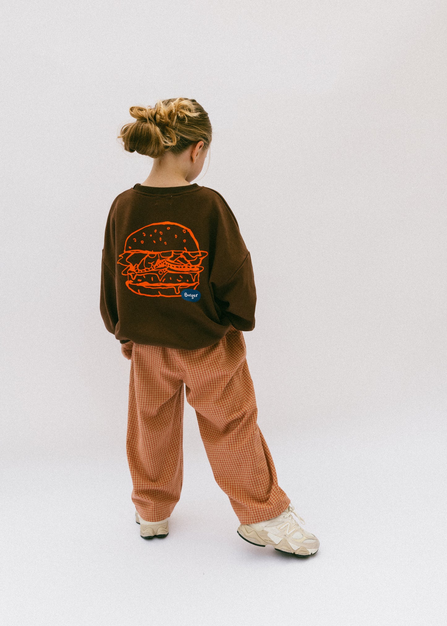 Check Pant- Tan & Red