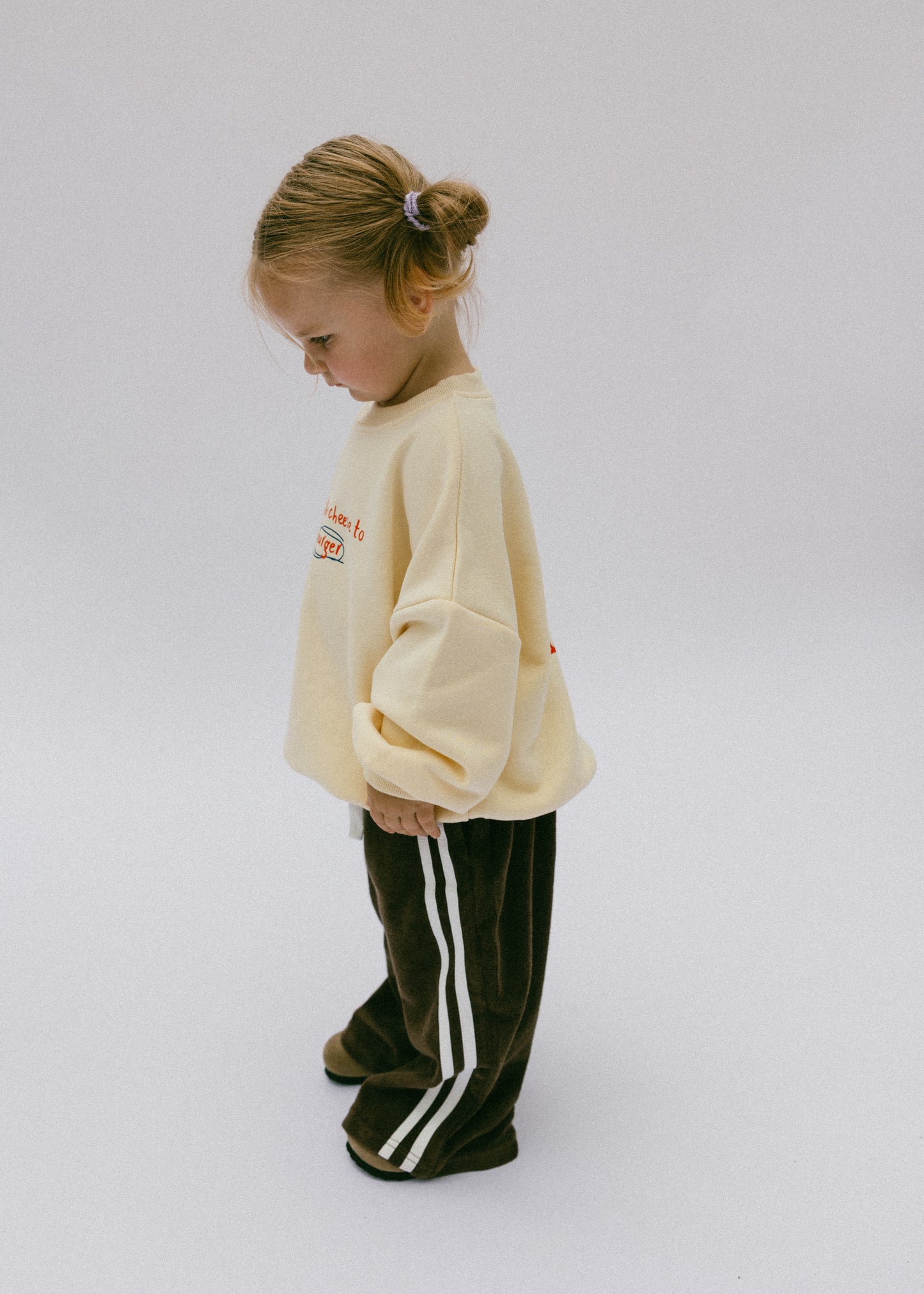 Racer Terry Pants- Chocolate