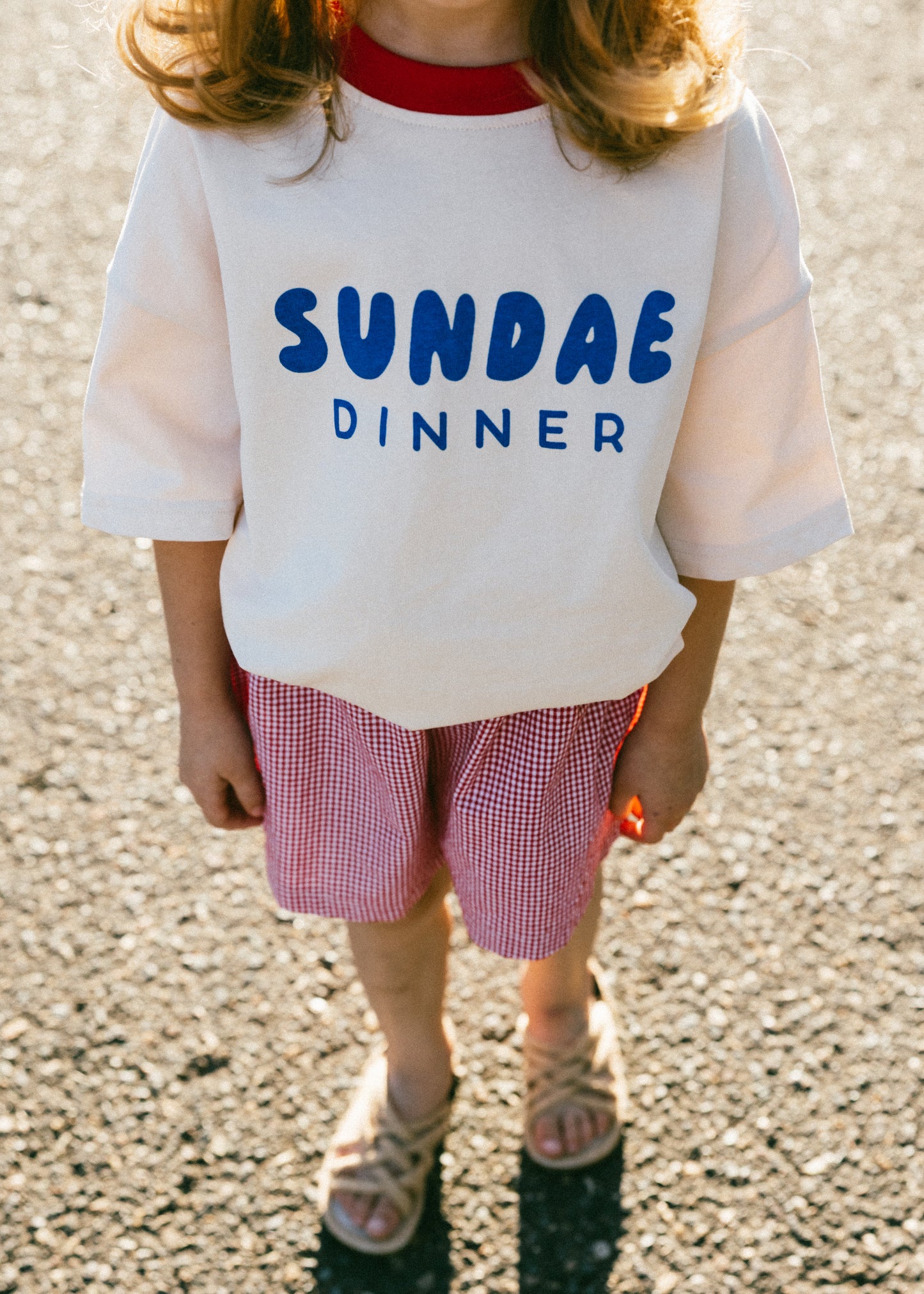 Oversized Graphic Tee- Sundae Dinner