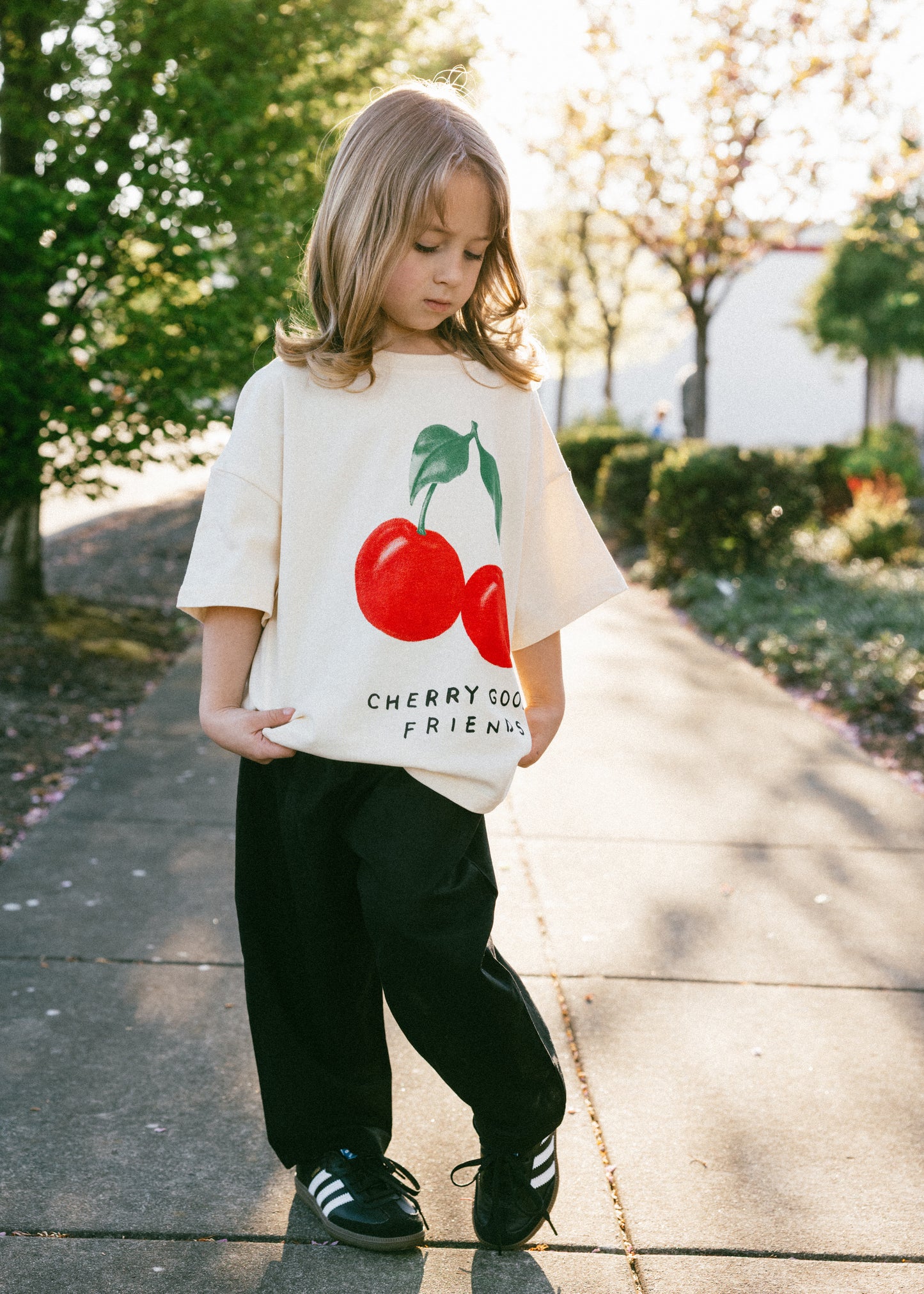 Tapered Linen Pants- Black