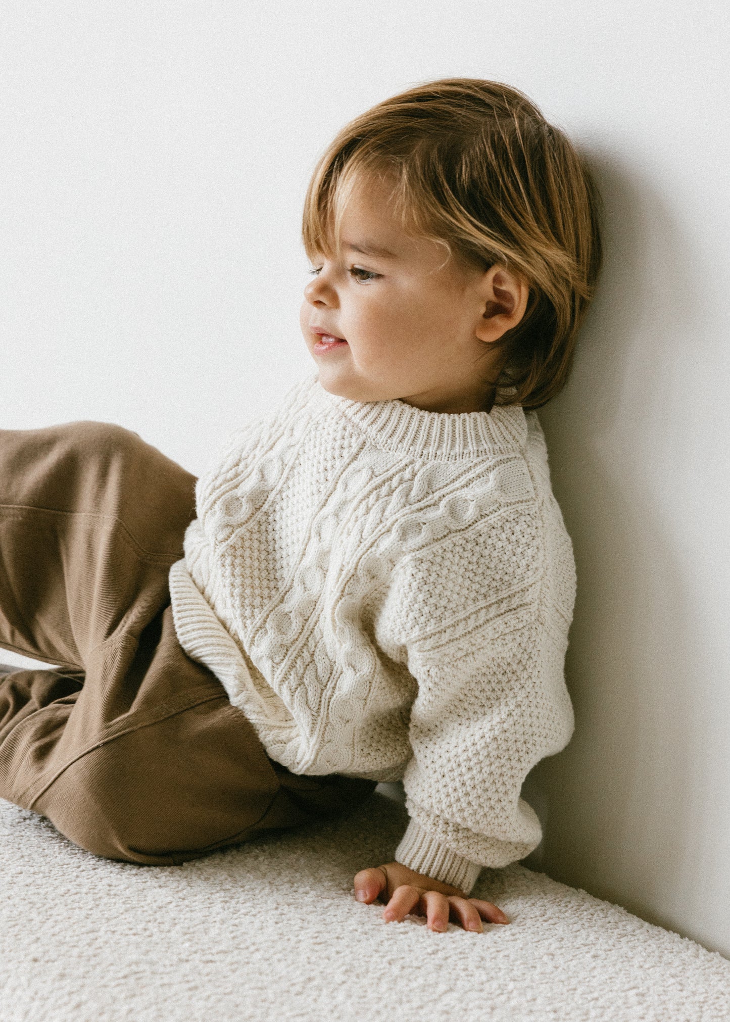 Cable Knit- Cream