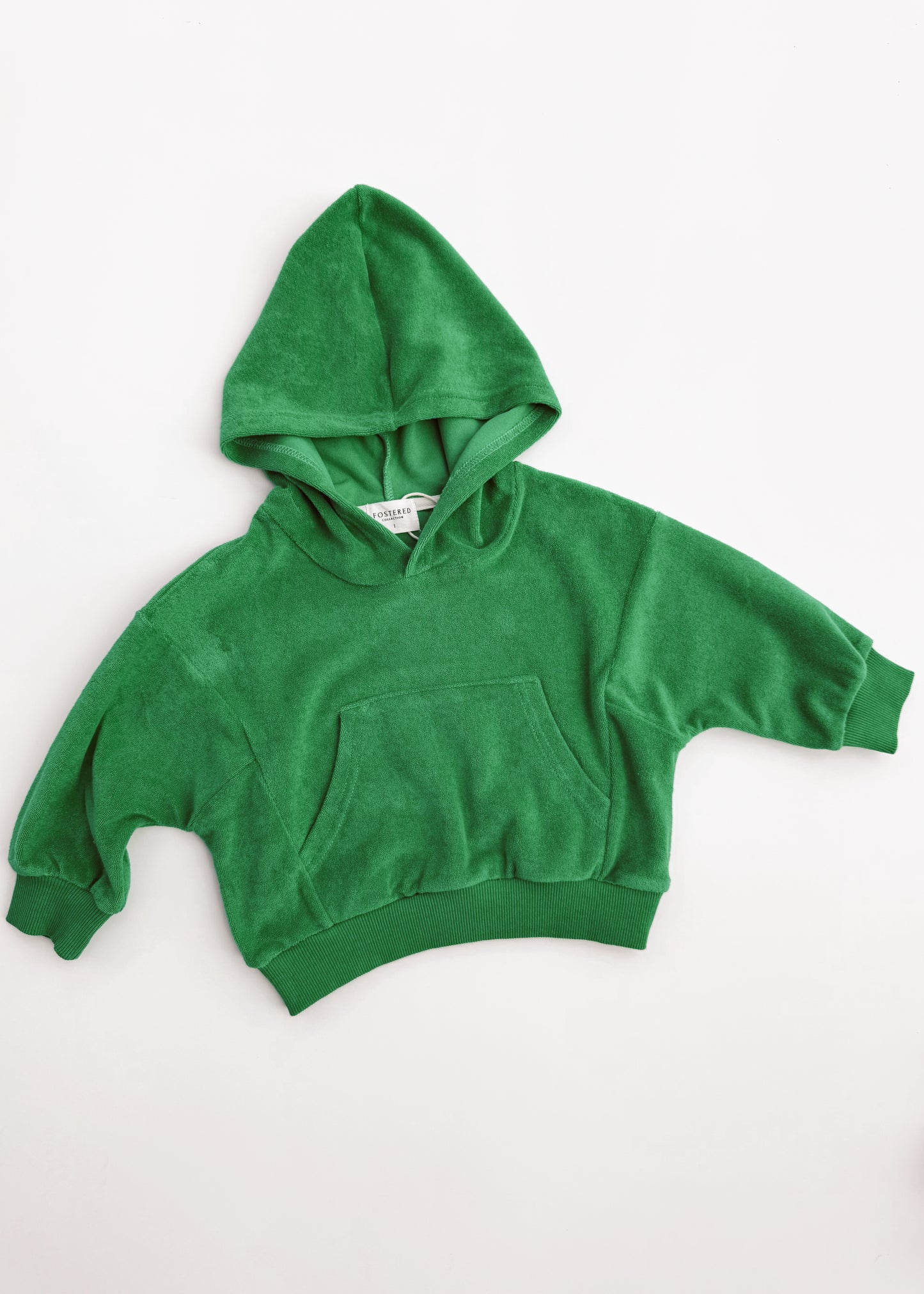 Terry Hoodie- Green