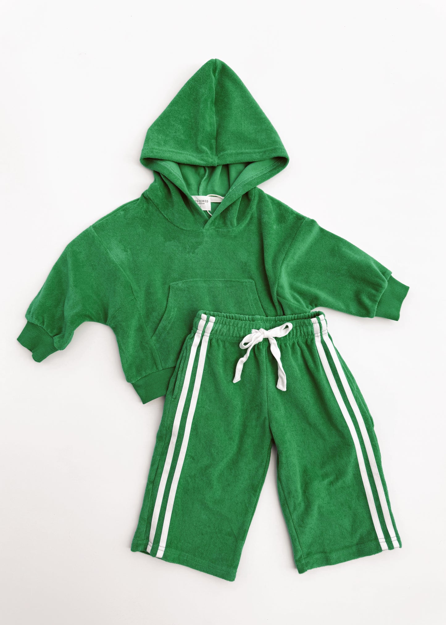 Terry Hoodie- Green