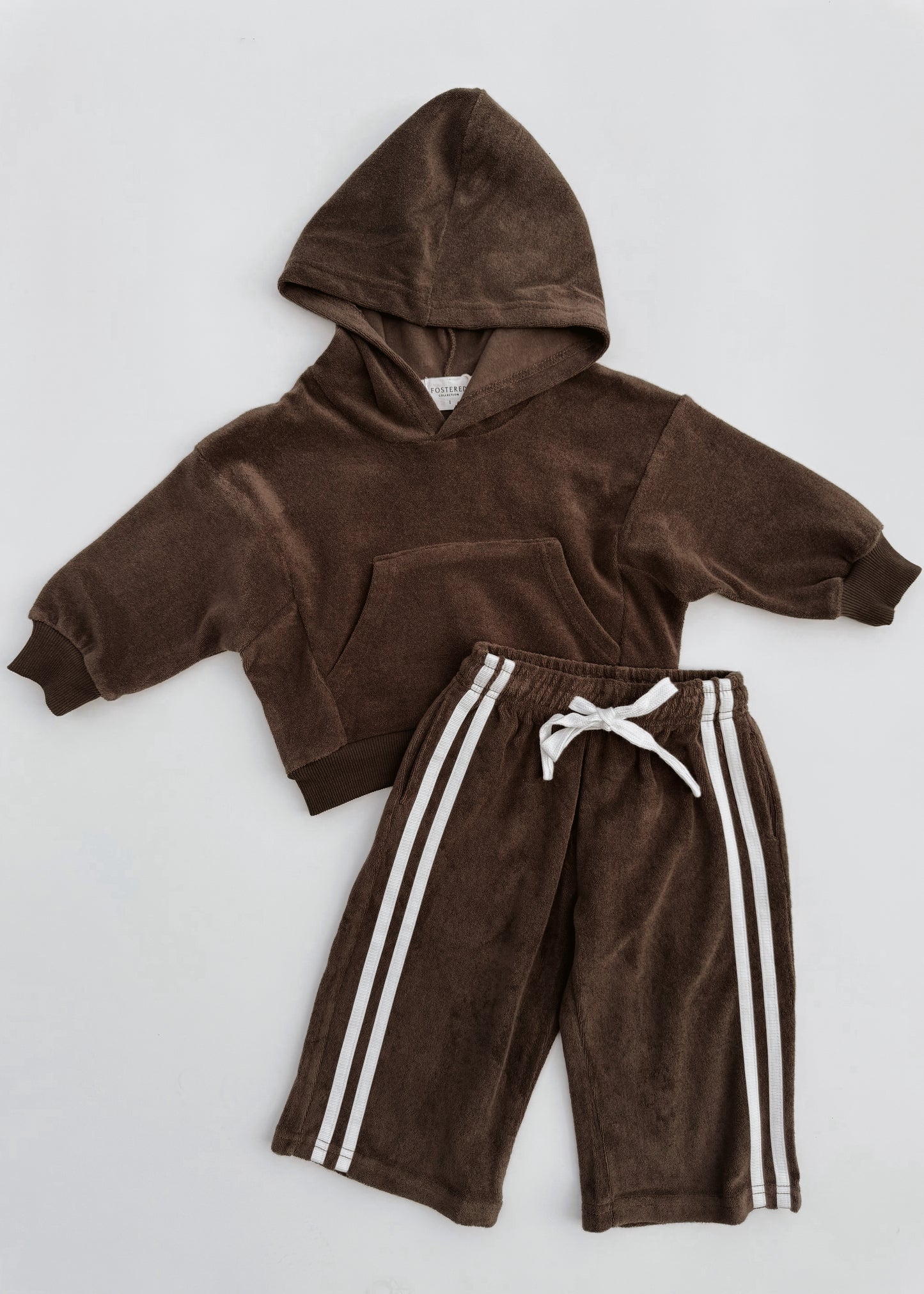 Terry Hoodie- Chocolate