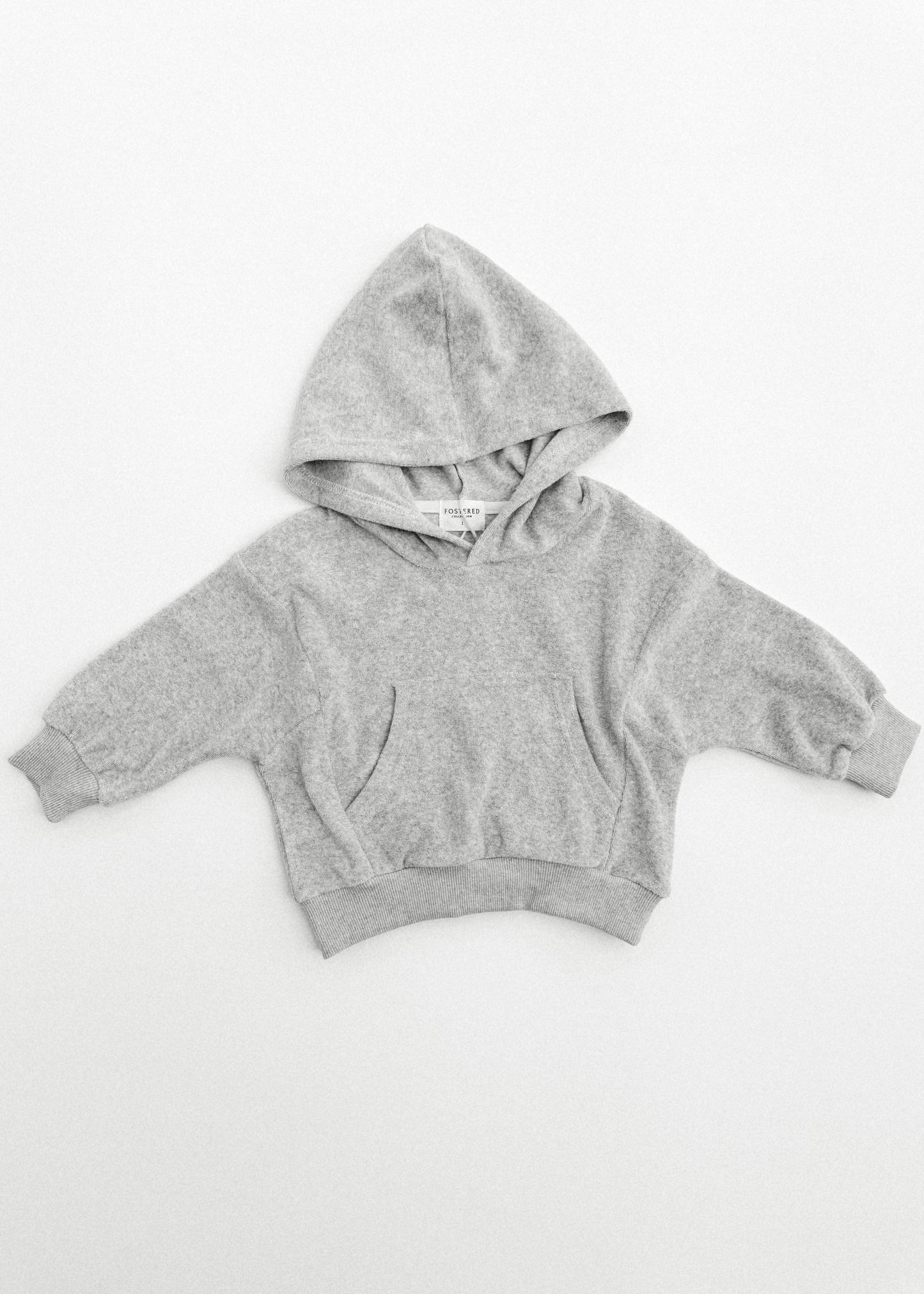 Terry Hoodie- Gray