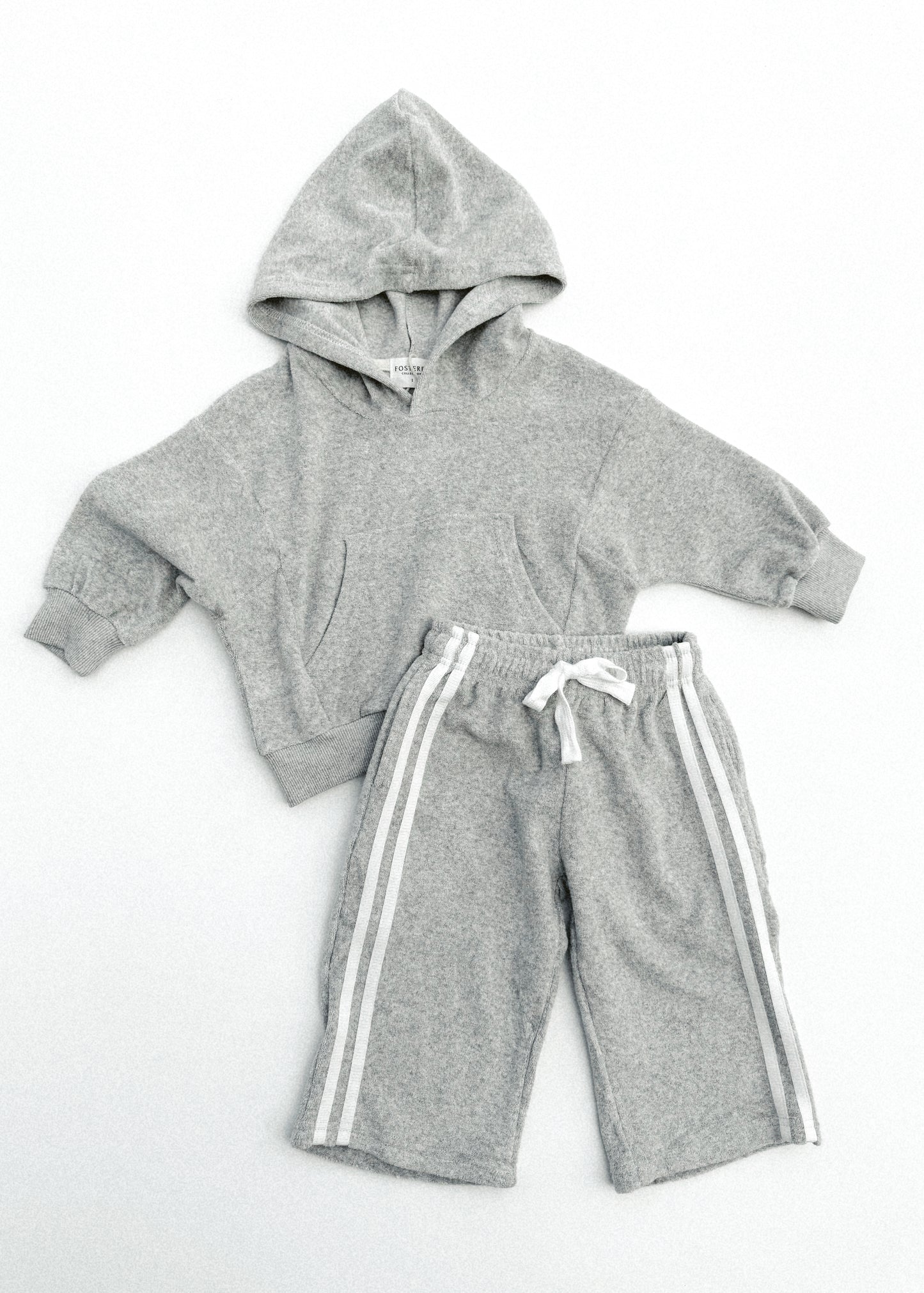 Terry Hoodie- Gray
