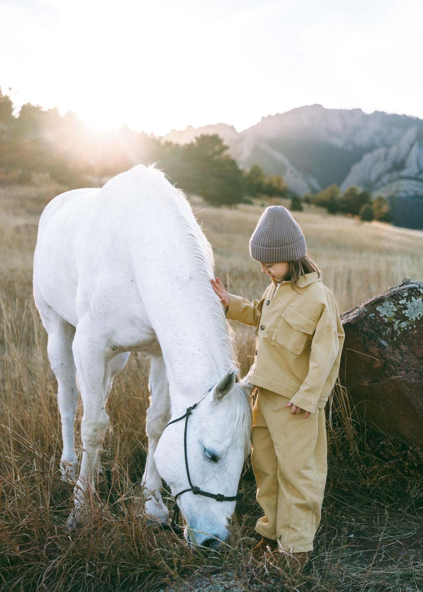 Cargo Jacket- Vintage Yellow
