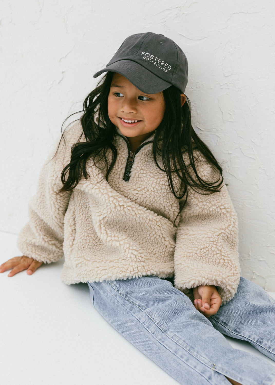 Fostered Collection Sherpa Quarter Zip Pullover