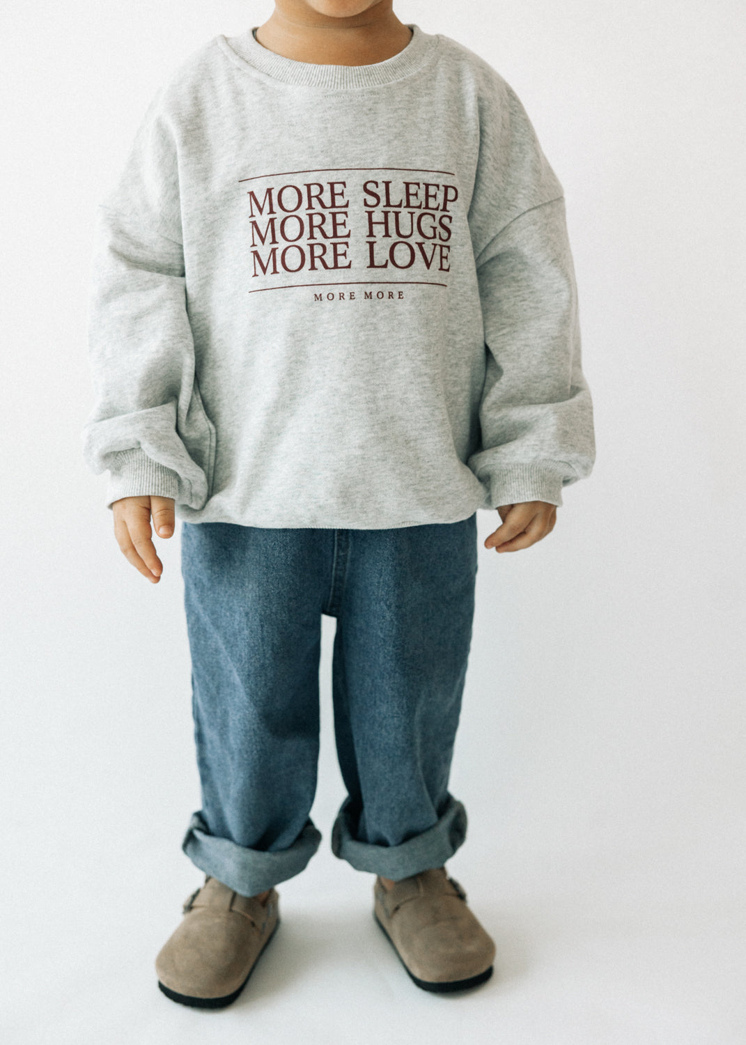 Fostered Collection More More Crewneck