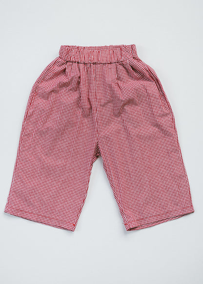 Picnic Pant- Red