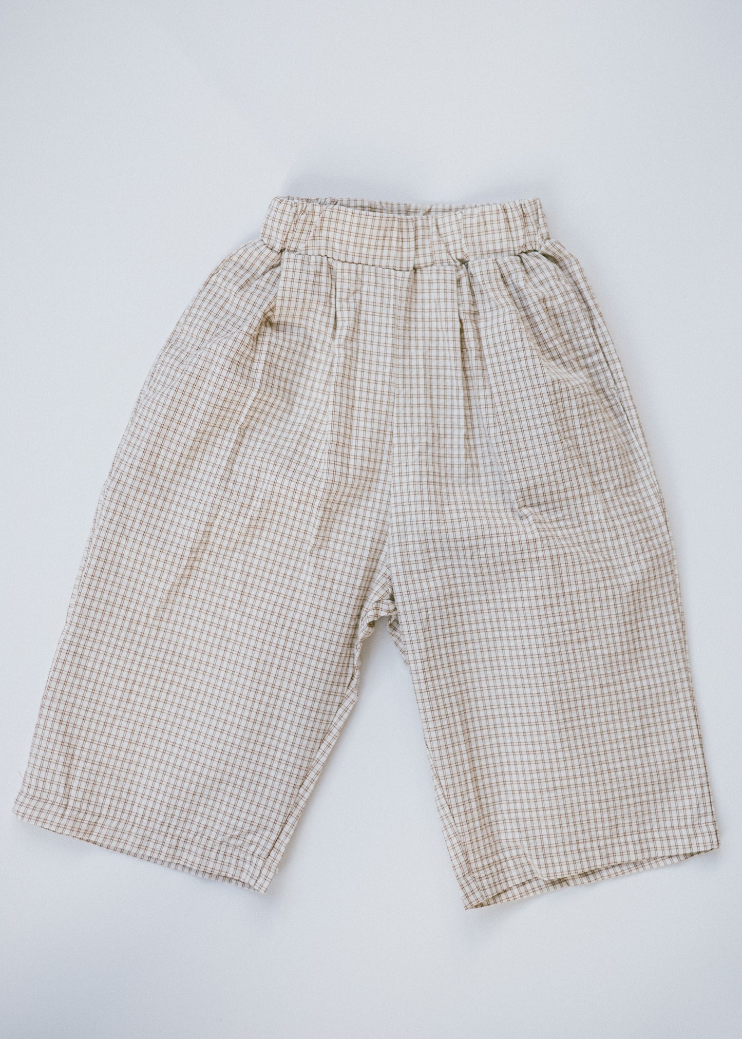 Textured Grid Pant