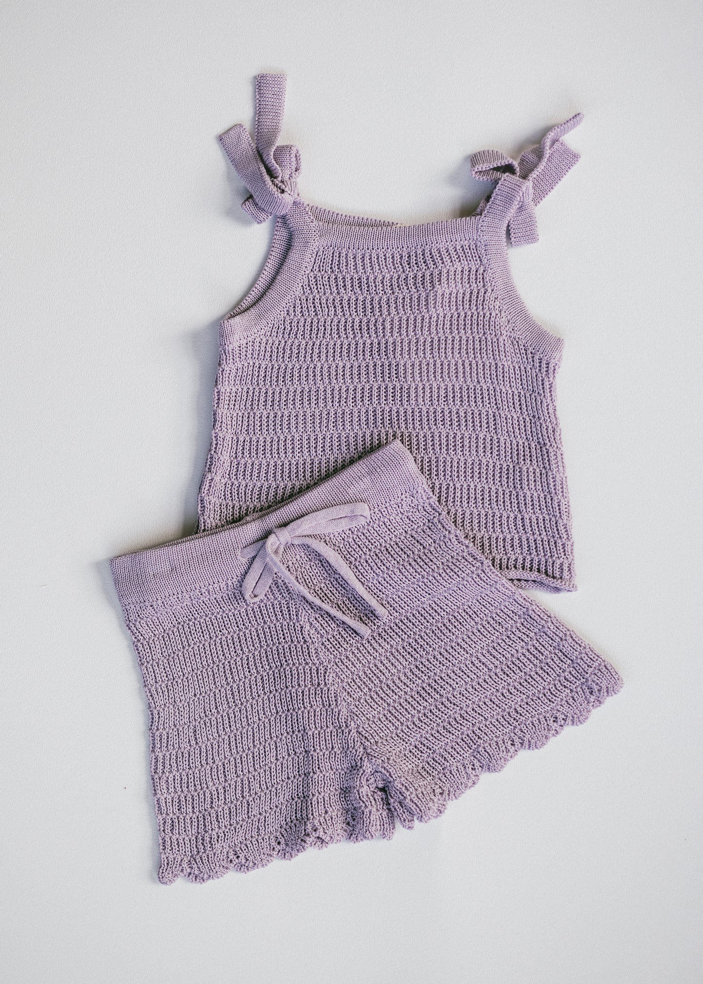 Crochet Set- Lilac