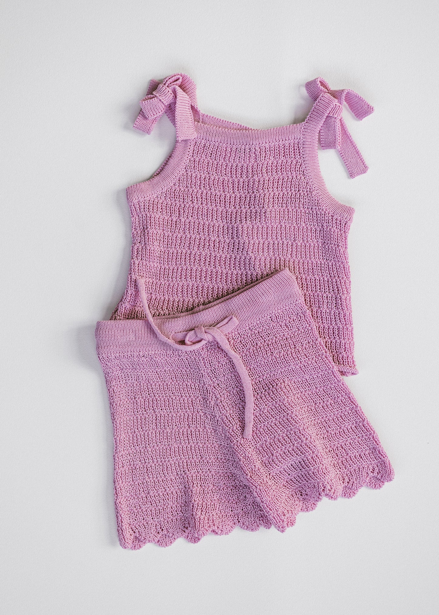 Crochet Set- Pink