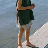 Boxy Tank- Charcoal