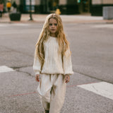 Wool Cable Knit- Cream