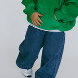 Wide Leg Denim- Medium Wash