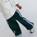 Racer Terry Pants- Bright Navy
