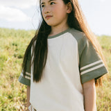 Retro Varsity Set- Sage