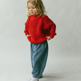 Chunky Knit- Red