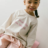 Graphic Long Sleeve- I think I like- Pink